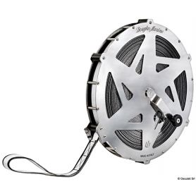 DOUGLAS MARINE Evo Reel is an ultra-durable stainless steel tape winder.