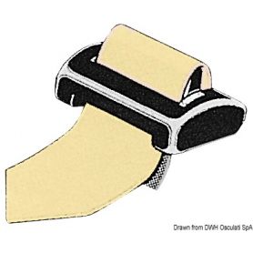 Black nylon Sea Sure buckle.