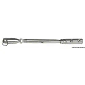 Tenditore con incorporato terminale con brugole inox