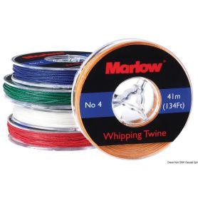 Waxed polyester MARLOW rope.