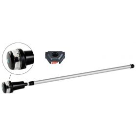 Luci di via autonome multifunzione a LED su tubo telescopico