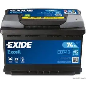 Batterie EXIDE Excell per avviamento