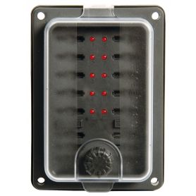 Waterproof blade fuse box