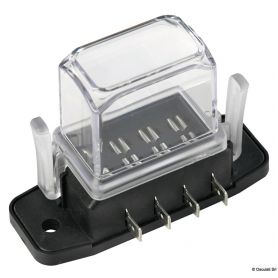 Waterproof high cover blade fuse box