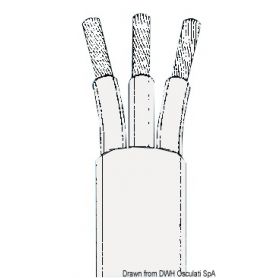 Cavo elettrico marino in rame rivestito in PVC superisolato
