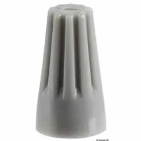 Plastic electrical cable connectors.
