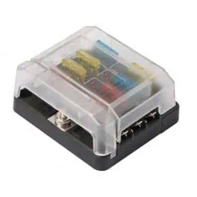 Modular fuse boxes