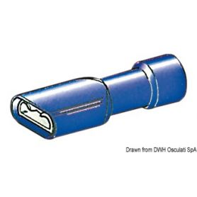 Fully insulated Faston terminals of 4.7 mm and 6.3 mm.