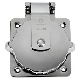 Waterproof 50 A plug and socket series.