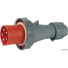 Spina corrente standard per attacco a banchina IP67