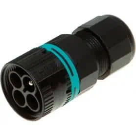 Panel or wall socket/plug 2/3/4 poles.