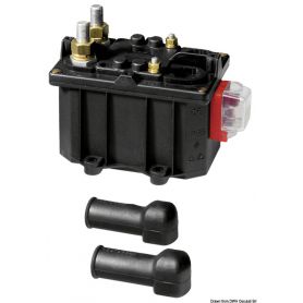 Mechanical latching battery isolator/switch