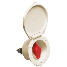 Marine recessed heavy-duty battery switch