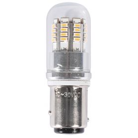 LED BAY15D bulb with off-center pins for street lights.
