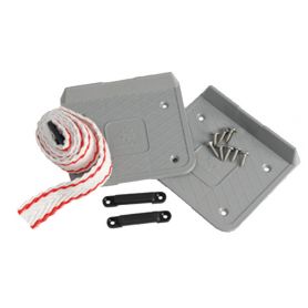 Double fixed plate battery or tank