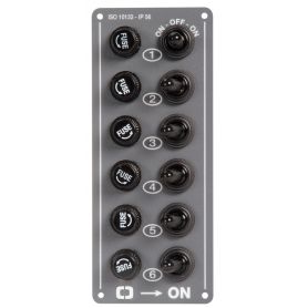 Vertical electrical panel