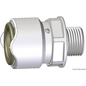 WHALE adapter, 1/2" BSP male.
