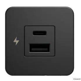 Presa doppia USB-A + USB-C SCANSTRUT Tile