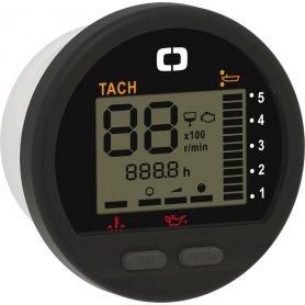 Strumento multifunzione LCD con design ed elettronica compatibili con fuoribordo Yamaha/Selva