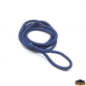 Cima per parabordi alta tenacita' con occhiello blu d.8