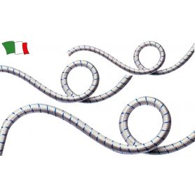 TRECCIA ELASTICA MM.3 BIANCA C-FILO