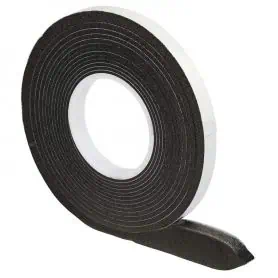 BLACK EPDM GASKET 15 x 5 mm