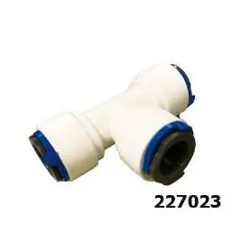 Quick connect "T" for 12 mm pipe