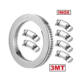 KIT FASCETTE METRICHE W4 L.3mt banda 13mm con 6 testine