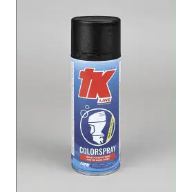 TK COLOUR  SPRAY MATT BLACK