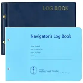 NAVIGATOR'S LOG BOOK BLUE COLOUR