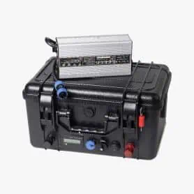 BATTERIA LITIO IN VALIGIA NAUTICA 24V-100AH BMS BT