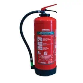 PFAS-free foam fire extinguisher, 6 litres, with Solas bracket