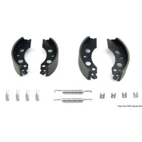 Kit freni per carrelli