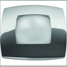 Sextans large chrome spotlight 10-30V with 5.5W LED