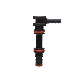 90-degree oil tank pipe connector