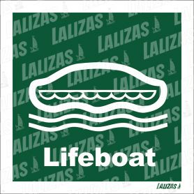 LIFE BOAT PLATE CM.30X30