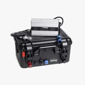 Lithium battery in nautical case 24V-50AH BMS BT