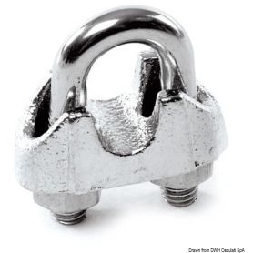 Stainless steel U-bolt clamp 1.5/2 mm