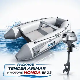Promo Tender Arimar Roll 185 + Motore Honda Marine 2.3