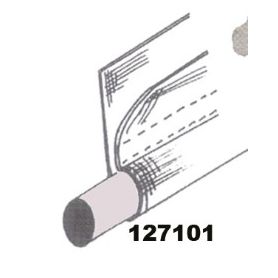 4-METRE BLACK RAILING BAR