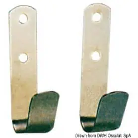 Polished Stainless Steel Hook for mooring hook.