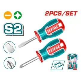Set of short screwdrivers (2 pcs)