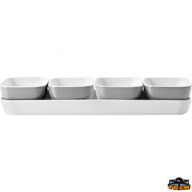White Sand melamine aperitif set