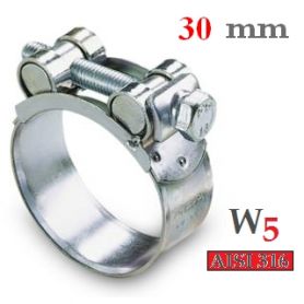 W5 CLAMP, 26 mm DIAMETER BAND, SIZE 162–174