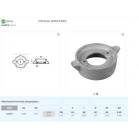 BUKH ENGINE COLLAR