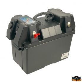 Cassetta portabatteria precablata ed equipaggiata