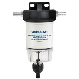 Filtro + separatore acqua/carburante con cartuccia da 10 micron