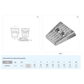 ALL-ALUMINIUM ENGINE MOUNTING PLATE FOR VOLVO DPS-A/B