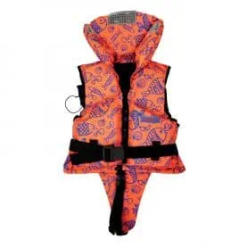 Giubbiotto neonato 100N  3-10 kg arancione fluo