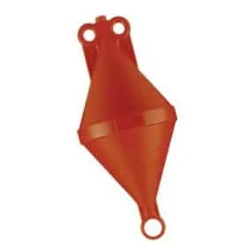 BICONICAL BUOY, 22, ORANGE